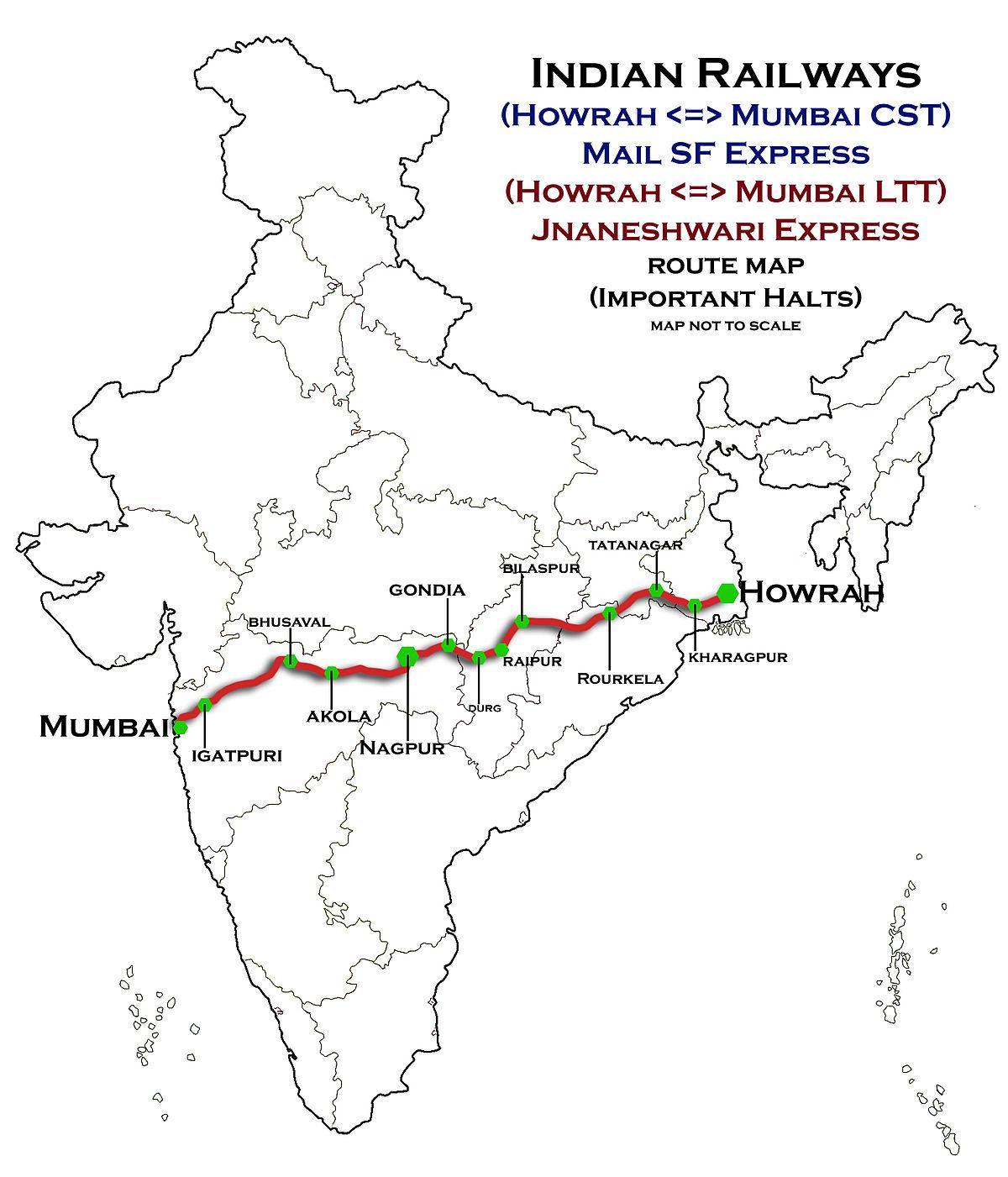 nagpur Mumbai expres autostrada hartă