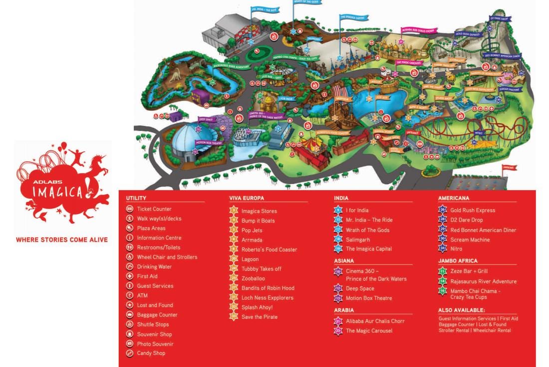 harta Imagica Mumbai arată hartă