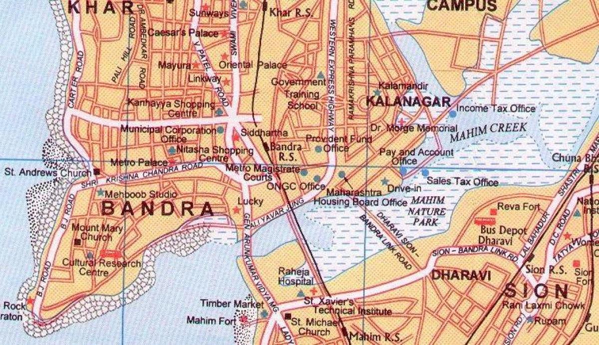 harta bandra din Mumbai
