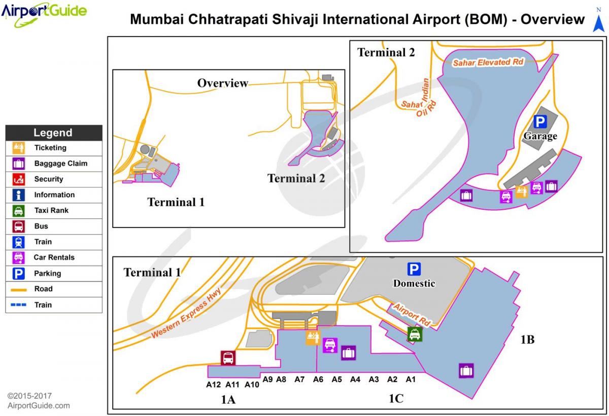 Chhatrapati Shivaji terminus hartă