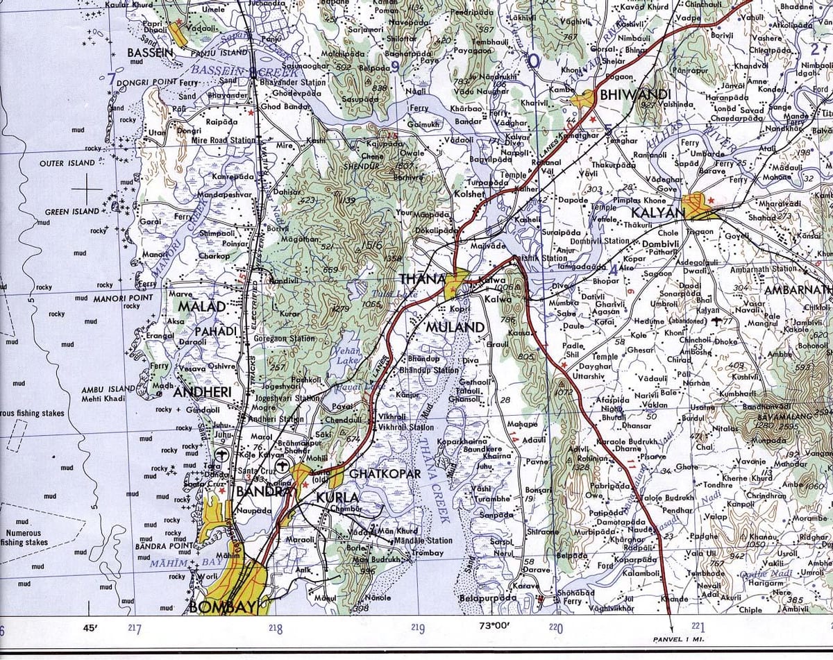 Mumbai Kalyan hartă