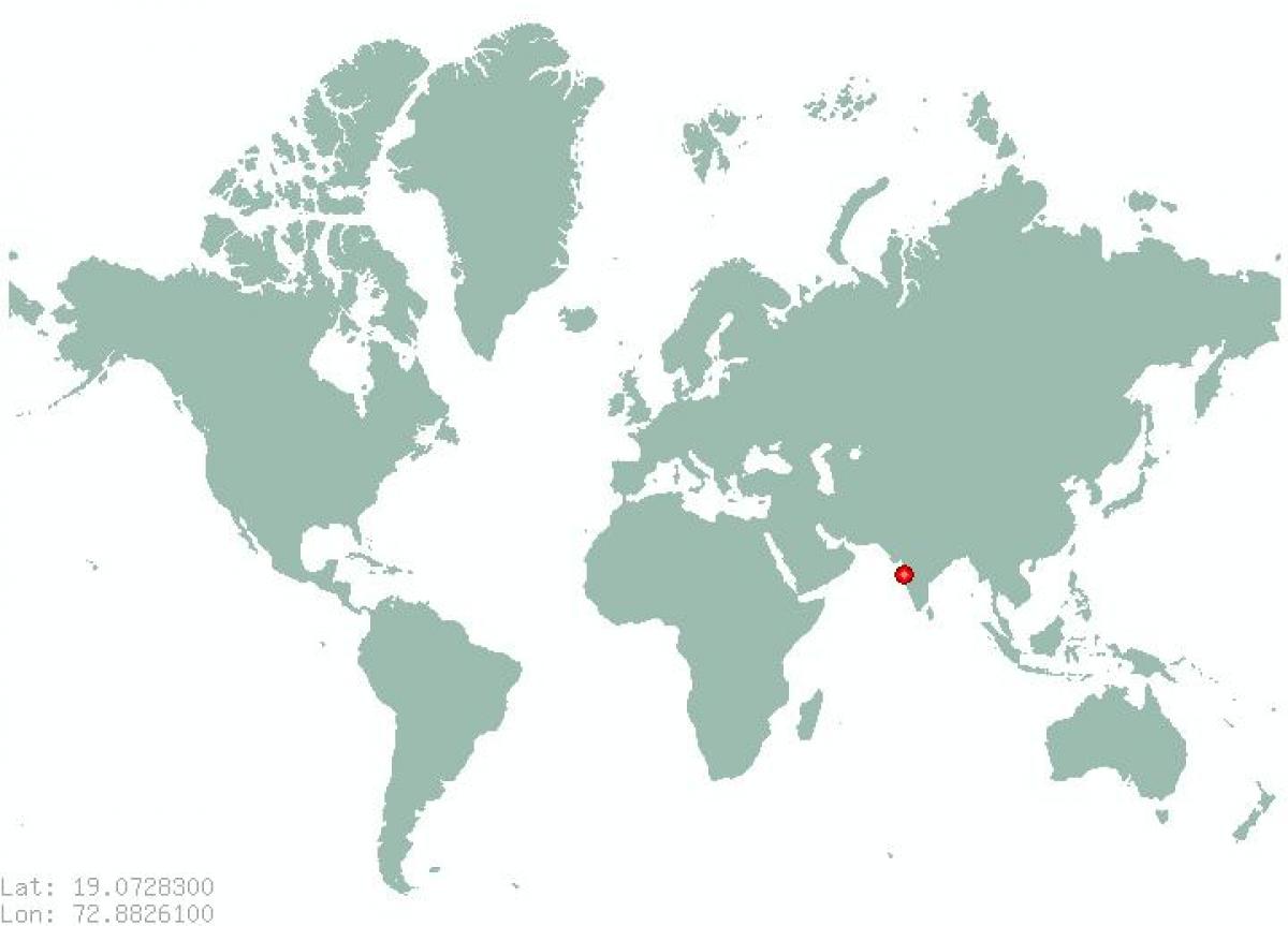 Mumbai pe harta lumii