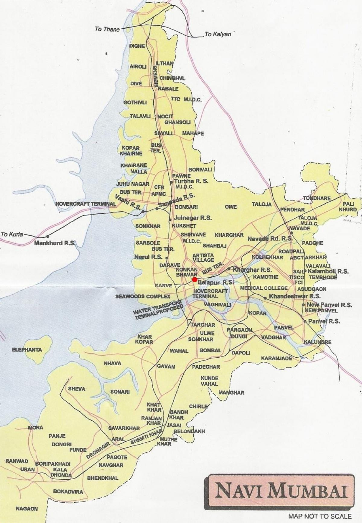 harta navi Mumbai
