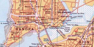 Harta bandra din Mumbai