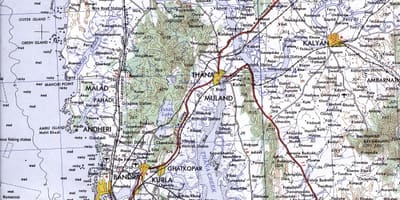 Mumbai Kalyan hartă