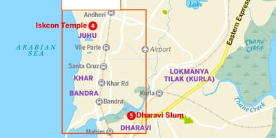 Harta de mai mare Mumbai