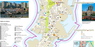 Harta strada din Mumbai