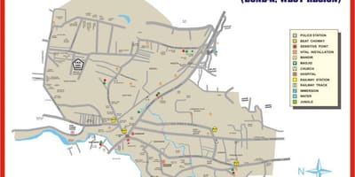 Mumbai Sakinaka hartă